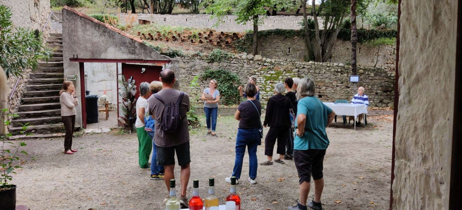 Visite guidée avec Chantagrel Souche