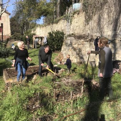 Potager 1er mars